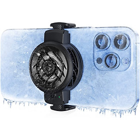 Mua Vinetteam quạt tản nhiệt điện thoại Black Shark FunCooler 3 Pro/Black Shark FunCooler 3 tản nhiệt điện thoại có sò lạnh làm mát nhanh  đèn led RGB tương thích với điện thoại IOS  Android - hàng nhập khẩu