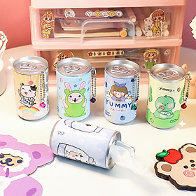 Mua Hộp khăn giấy ướt Sáng tạo Mini Carry hình lon Coca Cola hình dễ thương hộp 30 miếng PK618
