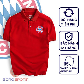 Áo Polo Boro Sport Chất Liệu Vải Poly Thái Giữ Form Thiết Kế Thời Trang Năng Động Bayern Munich