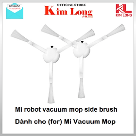 Hình ảnh Chổi quét góc Xiaomi cho Robot Xiaomi Vacuum Mop (1 Hộp 2 Chổi), SKV4127TY - Hàng chính hãng