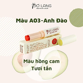 Son dưỡng có màu Pơ Lang giảm khô môi dưỡng hồng môi 3.5gr