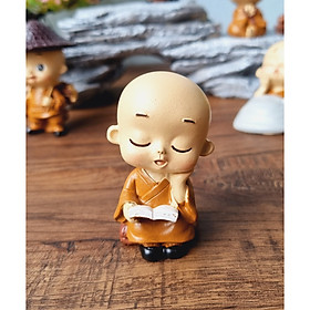 Mua (Khách chọn mẫu) Mẫu 08 chú tiểu áo nâu nhí đáng yêu