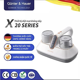 Günter & Hauer Máy hút Bụi Diệt Rận Rệp Cầm tay Thiết Bị Diệt Khuẩn Tia Hồng Ngoại LED Hiển Thị X20 - Hàng chính hãng