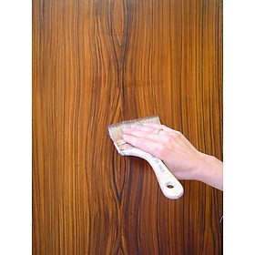 Mặt bàn sơn giả vẫn gỗ theo yêu cầu