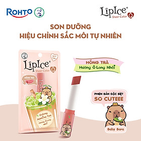 Son dưỡng có màu hiệu chỉnh sắc môi tự nhiên LipIce Sheer Color Q 2.4g Ô Long Nhài - Hồng Trà