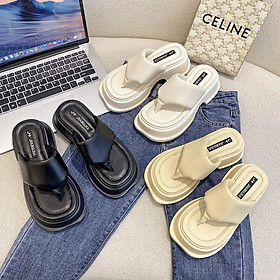 Sandal Đế Dày Tăng Chiều Cao Chống Trượt Phong Cách Mới Thời Trang Mùa Hè Dành Cho Nữ