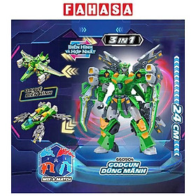 Đồ Chơi Robot Godgun Dũng Mãnh Biến Hình Và Hợp Nhất 3 Trong 1 - Glory Alliance 660904
