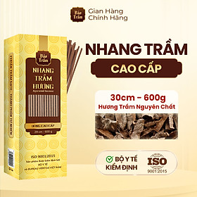 Nhang Trầm Cao Cấp – Hộp Vàng | Bảo Trầm – Nhang Thơm Thanh Tịnh – Sạch – Tự Nhiên