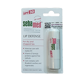 Son dưỡng bảo về chống khô nứt môi Sebamed pH5.5 Sensitive Skin Lip Defense 4.8g