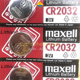 Pin Cmos Maxell CR2032 - 2032 Lithium 3V cao cấp Made In Japan (1 viên) # Pin