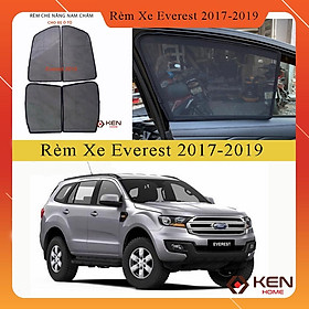 [Nhập RS0822 giảm 30k cho đơn 99k][ EVEREST 2017-2019 ] Rèm che nắng ô tô nam chuẩn form 4 miếng loại 1 giá sỉ