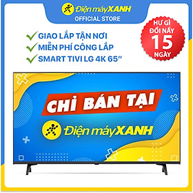 Mua Smart Tivi LG 4K 65 inch 65UP7750PTB - Hàng chính hãng