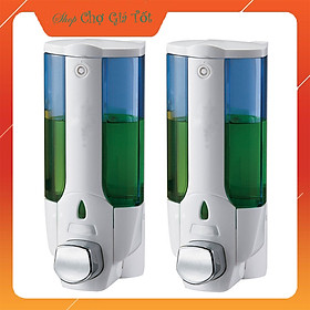Mua Bộ 2 hộp đựng nước rửa tay xà phòng treo tường đơn x 330ml