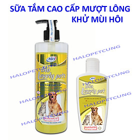 Sữa Tắm Cao Cấp Khử Mùi Hôi Giúp Lông Siêu Mượt Cho Chó Mèo Bio Lovely Pet