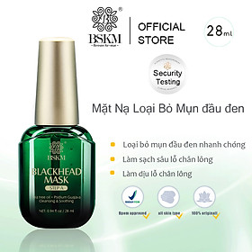 Mặt Nạ Trị Mụn Đầu Đen BSKM 28ml Mặt Nạ Tẩy Tế Bào Chết Se Khít Lỗ Chân Lông Tinh Dầu Tràm Trà Tinh Chất Chăm Sóc Da Mặt