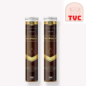 Combo 2 Hộp Viên Sủi Hypoly - Hỗ Trợ Tiểu Đường, Ổn Định Đường Huyết