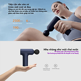 Súng massage cầm tay mini Xiaomi Mijia Gun Mini YMJM-M351 - hàng nhập khẩu