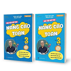 Sách Combo Bài Tập Bổ Trợ Nâng Cao Toán Lớp 3