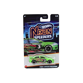 Đồ Chơi Siêu Xe Hot Wheels Neon Speeders 2008 LANCER EVOLUTION JCB02/HLH72
