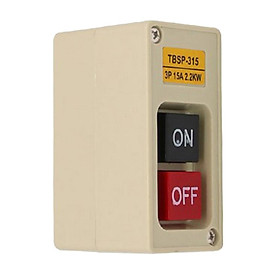 TBSP-315 3 Phase 2.2Kw 15A Power Push Button Switch Station ON/OFF Lock Tend