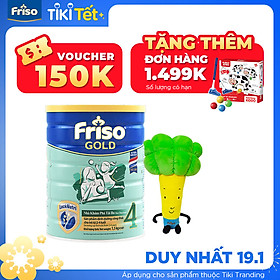 Sữa Bột Friso Gold 4 Cho Trẻ Từ 2-4 Tuổi 1.5kg + Tặng Gối Trái Cây (Ngẫu Nhiên)