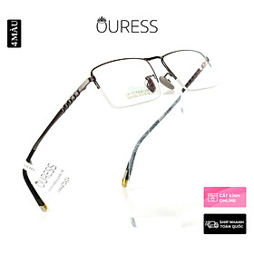 Gọng kính titanium thời trang nam siêu nhẹ siêu bền OURESS sw10002