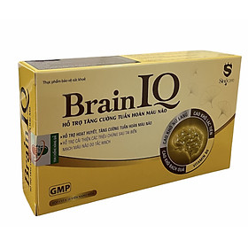 Thực phẩm chức năng Brain IQ tăng cường tuần hoàn não