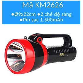 Mua Đèn pin led sạc tích điện kiêm Đèn bàn Đèn ngoài trời dự phòng mất điện KM2626 / KM2651