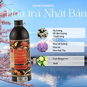 Sữa tắm nước hoa Ý Tesori d’Oriente Chính Hãng 500ml Chai 500ml kèm vòi nhập khẩu trực tiếp từ Ý (15 Mùi hương)