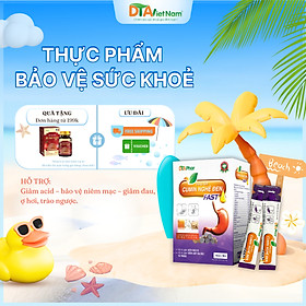 Dung dịch uống Cumin Nghệ Đen Fast Hỗ trợ giảm đau dạ dày, cải thiện tình trạng đầy hơi ợ chua đau rát bao tử Hộp 15 gói x 10ml Tâm An Pharma