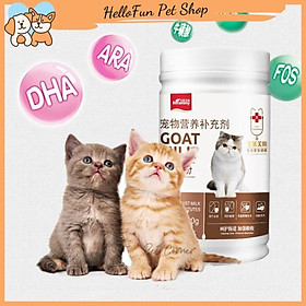 Sữa cho chó mèo Borammy, sữa cho chó con, sữa cho mèo con cung cấp dinh dưỡng phát triển toàn diện - Chó & mèo (280gr)