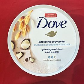 Tẩy Da Chết Toàn Thân DOVE Exfoliating Body Polish 298g Của Đức