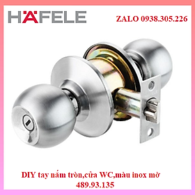Mua Tay nắm tròn = KL cửa vệ sinh màu Hafele 489.93.135