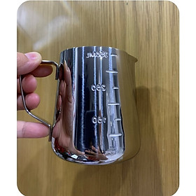 Mua Ca inox 350ml  có chia vạch  inox 304 sáng bóng  HÀNG DÀY