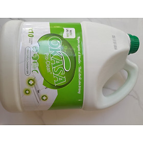 Nước lau sàn Okasa can 3,6Lít hương chanh sả lyly