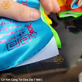 Cờ Các Vị Phật Bổn Tôn Mật Tông: Liên Hoa Sinh, Tara, Quan Âm, Kim Cang Tát Đỏa, pháp bảo vật phẩm mật tông Tâm Ý