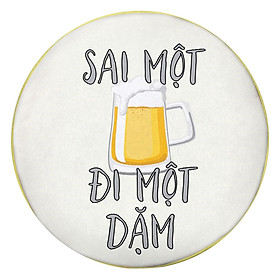 Gối Ôm Tròn Sai Một Ly Đi Một Dặm - GOFU183