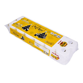 Giấy vệ sinh cao cấp Gấu thông My Lan 4 lớp (12 cuộn có lõi)