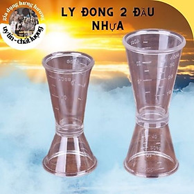 Mua Ly đong 2 đầu - Zigger 2 đầu pha chế nhựa