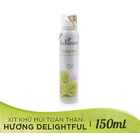 Xịt khử mùi toàn thân Enchanteur Delightful (150ml)