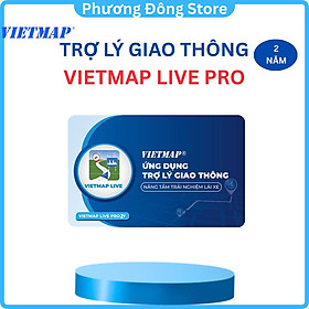 Thẻ Vietmap Live Pro Chính Hãng 2025, cảnh báo tốc độ, camera phạt nguội dùng trên điện thoại, Android.box, Màn hình Ô Tô - Hàng chính hãng - VM Live PRO 1 Năm