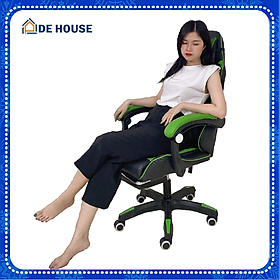 Mua Ghế gaming kèm đệm massage - Giao Màu Ngẫu Nhiên - Hàng Nhập Khẩu