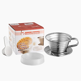 Mua Phểu Tiamo pha cà phê drip hình tròn kiểu dáng Kalita wave