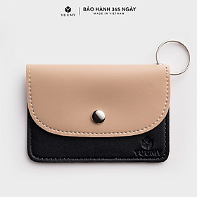 Móc khóa thời trang YUUMY YMK3 - Màu sắc trẻ trung - Thiết kế hiện đại - Đa chức năng sử dụng - Đựng thẻ ngân hàng, thẻ xe, chìa khóa xe - Tiên dụng mang theo bên người