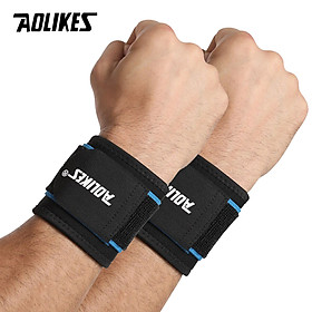 Bộ 2 băng quấn cổ tay tập gym AOLIKES YE-7938 Sport wrist support