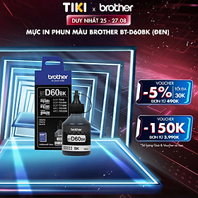 Mực In Brother BTD60BK - Hàng Chính Hãng