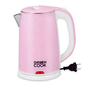 Mua Bình (ấm) đun inox 304 cao cấp 2 lớp chống bỏng 1 7L Green Cook - GCEK-17S15D - Hàng chính hãng