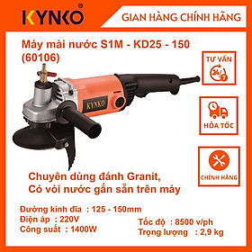 Máy mài nước cầm tay chính hãng Kynko S1M-KD25-150 #60106