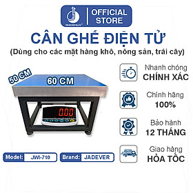 Mua Cân Ghế Điện Tử JWI-710 - Mặt Bàn Cân 500x600MM