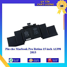 Pin cho Macbook Pro Retina 15 inch A1398 2015 - Hàng Nhập Khẩu New Seal